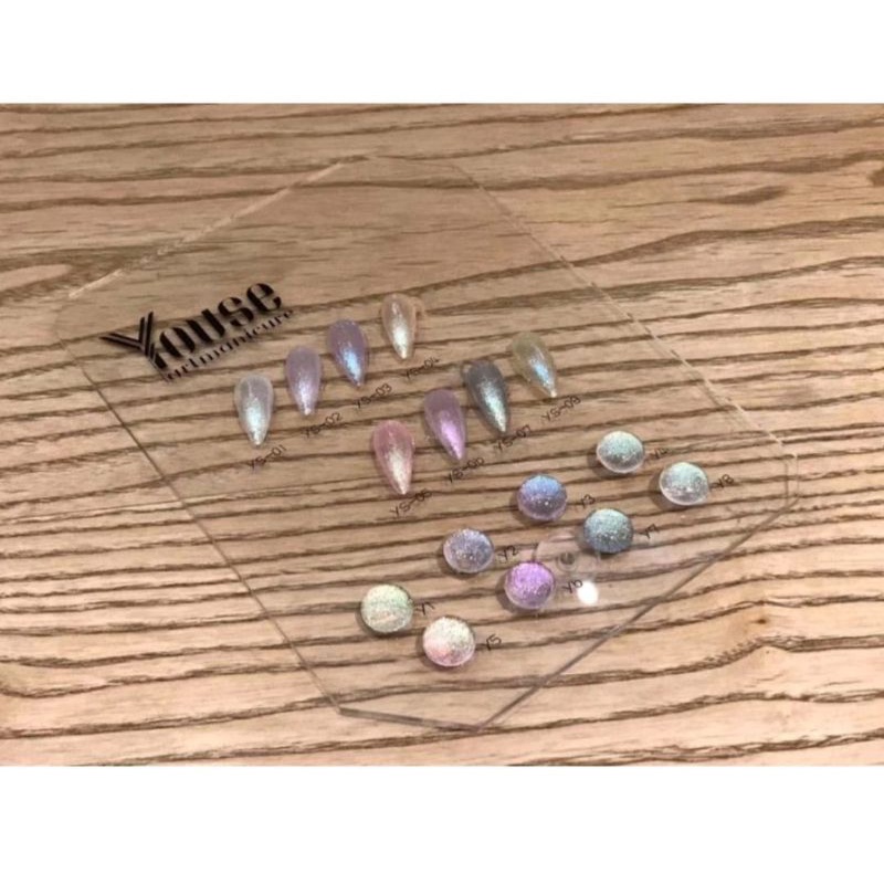 YOUSE NAIL GEL POLISH AURORA SERIES SET FREE NAIL FRAME KUTEK GEL