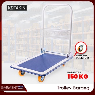 Jual Troli Barang Lipat Hand Truck Model Besi Kg Shopee Indonesia