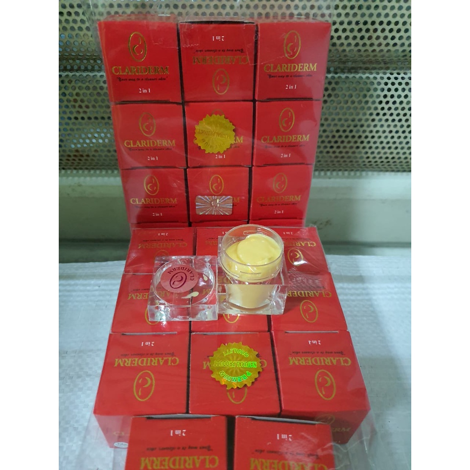 ( PER 12PC ) CREAM CLARIDERM ORIGINAL / CREAM / CLARIDERM