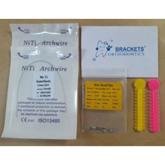 Paket behel gigi bracket amplop