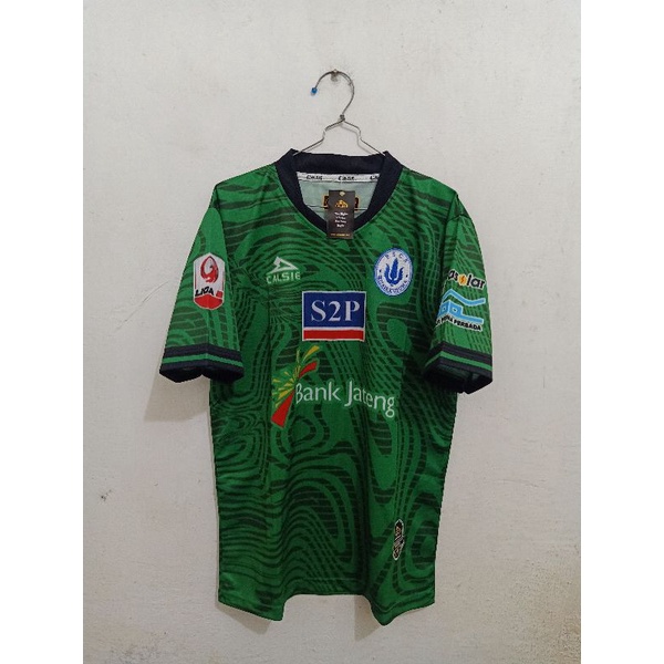 Jersey PSCS Cilacap GK Kiper Away Hijau Liga 2 2021 Original Player Issue Calsie