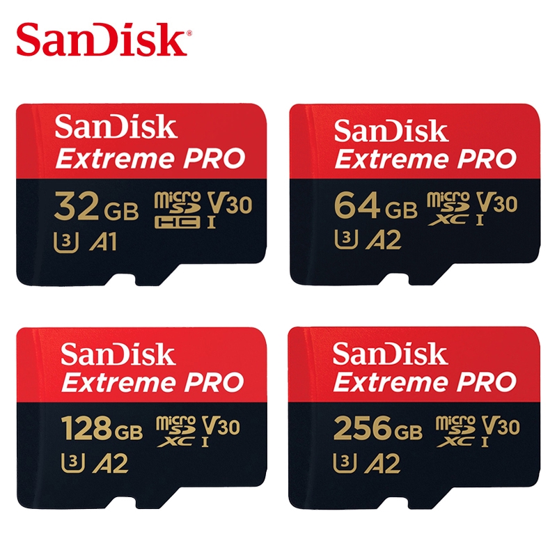 SanDisk Memory Card 32GB 64GB 128GB 256GB MicroSD Card SDHC/SDXC Class10 TF Card