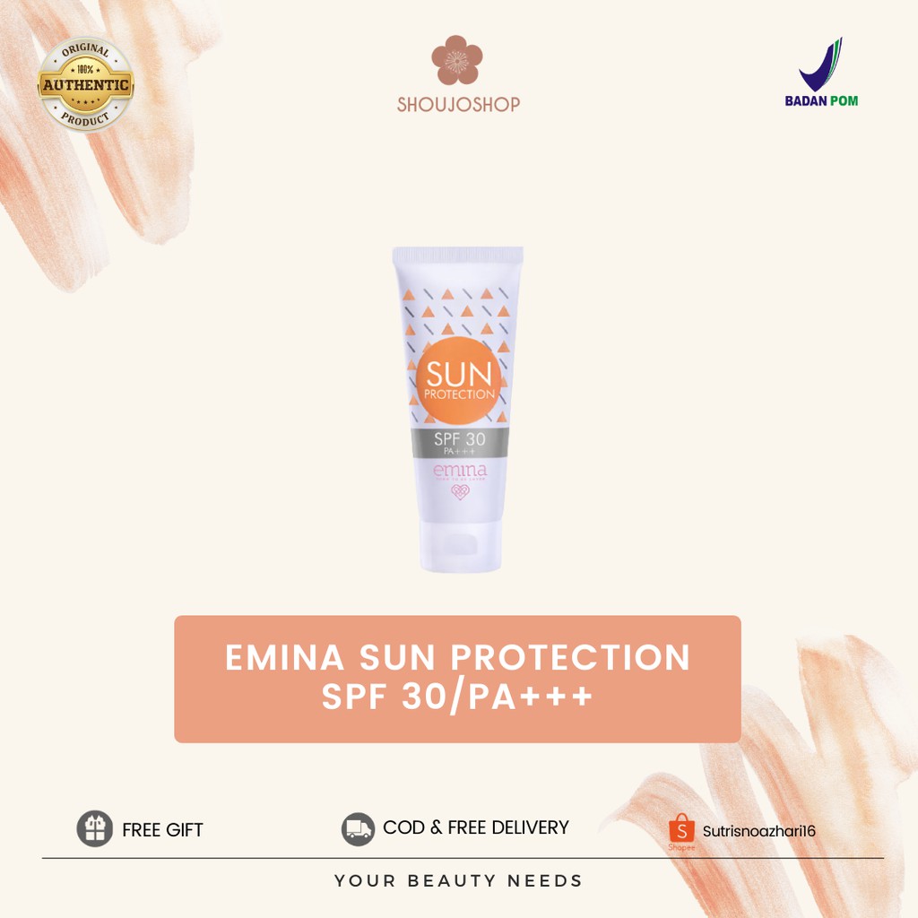 Jual Emina Sun Protection SPF 30 PA+++ Shopee Indonesia