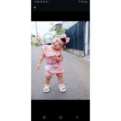 3-15 BULAN SETELAN BAYI CHERYL FREE HEADBAND