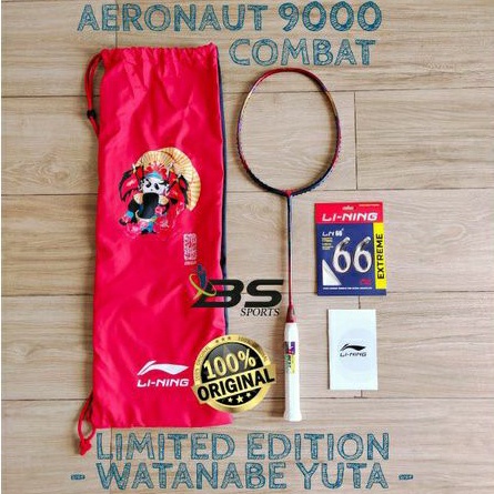 RAKET BADMINTON LINING AERONAUT 9000 COMBAT 9000C LIMITED EDITION BEIJING ORIGINAL
