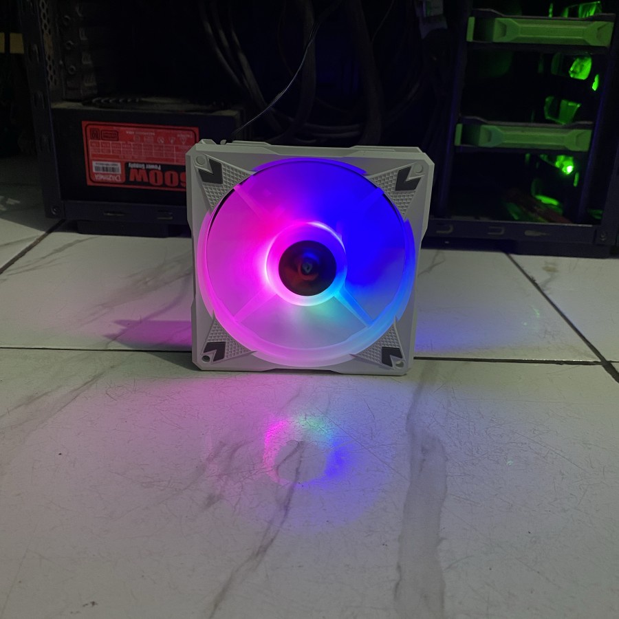 XBT Blade Static Fan Casing 12CM RING LED RGB - Fan Case XB-118 RGB