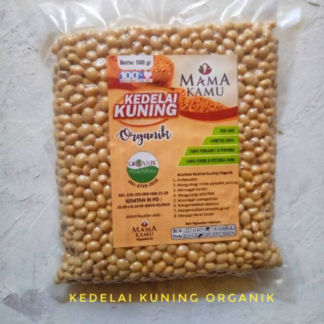 

Biji Kedelai Kuning Organik 50g