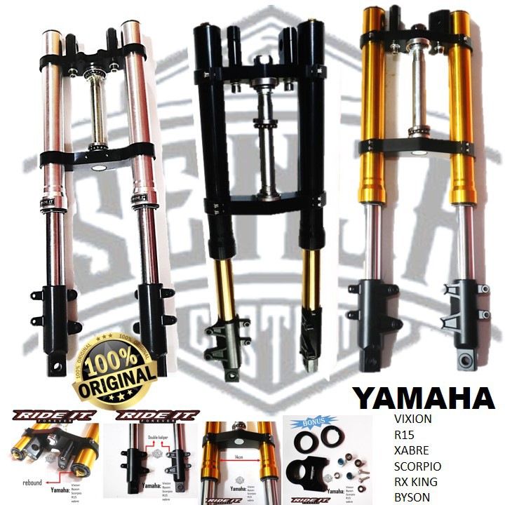 SHOK USD ORIGINAL RIDE IT,MOTOR laki dan matic aerox dan nmax YAMAHA VIXION,BYSON,RXKING,R15,XABRE U