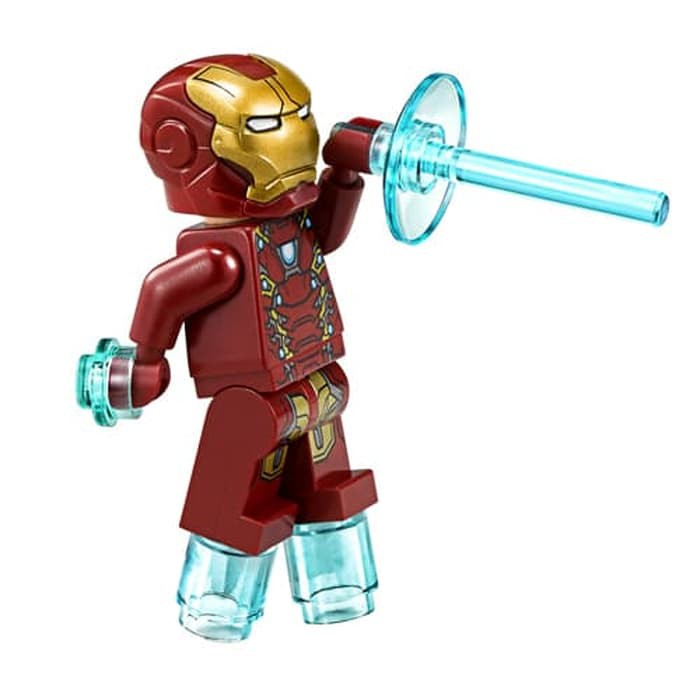 Lego Iron Man Mark 46 Armor - Partial Circle on Chest (76051)
