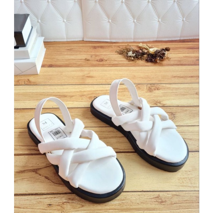 ABBUSHOES Bk 17 flip pop sepon super tali karet 3cm