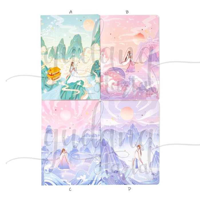 

GCC Notebook A5 Beautifull Goddess Notepad Motif PemandanganAlam GCC 308131