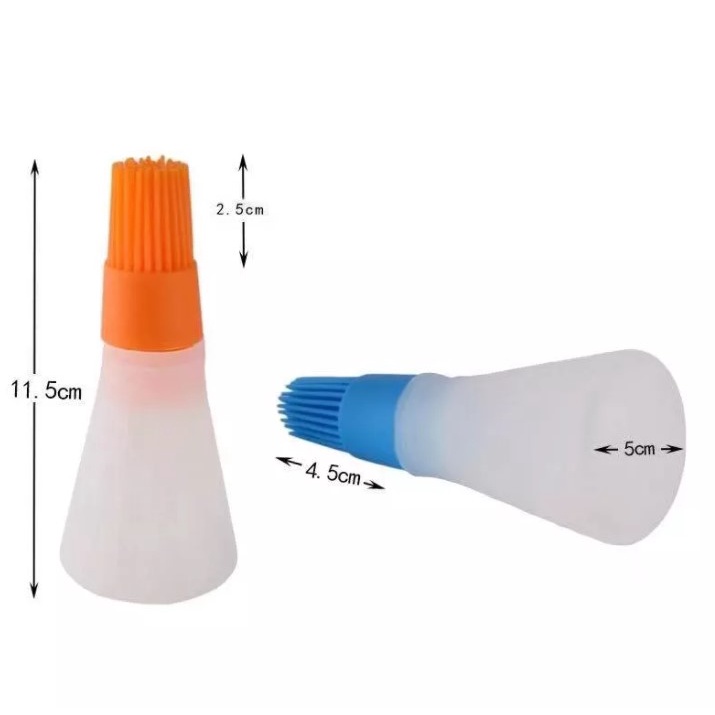 Botol Kuas Minyak Silikon Oles  Basting Oil Brush Silicone