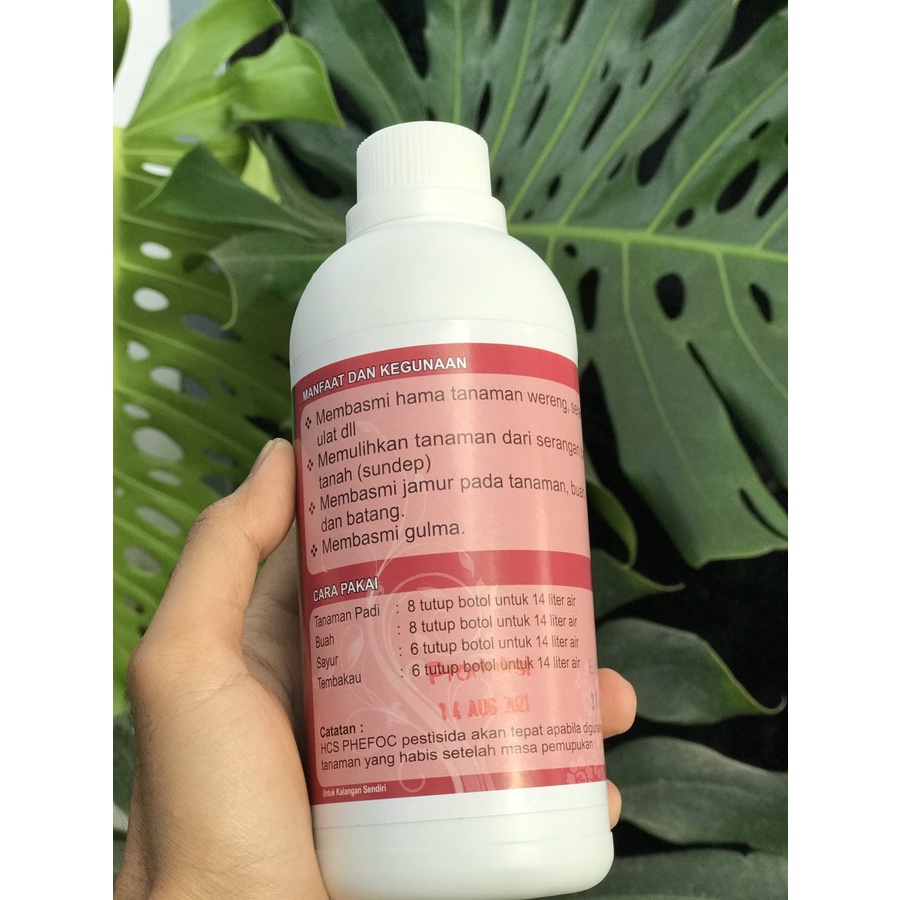 PHEFOC HCS Pestisida Fungisida Insektisida Organik Cair 500ml