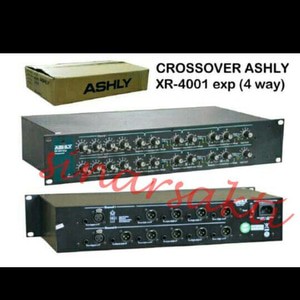 Murah Crossover Ashly XR4001 exp xr 4001 4way crosover 4 way