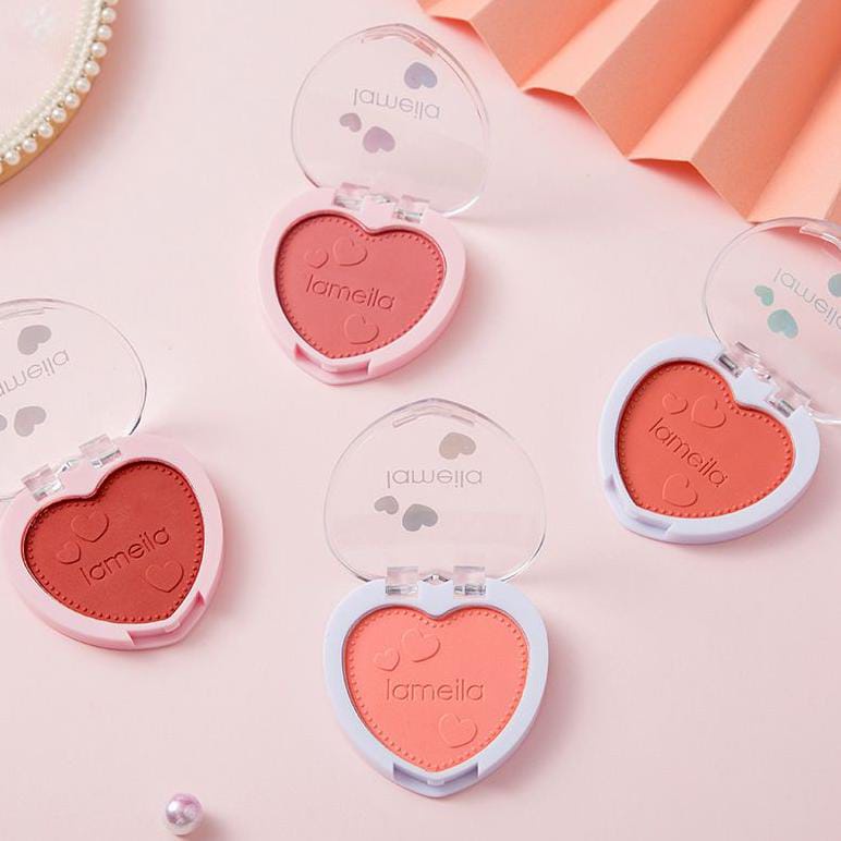 LAMEILA Blush on 4 Colours Love Palette Blusher HK 5107