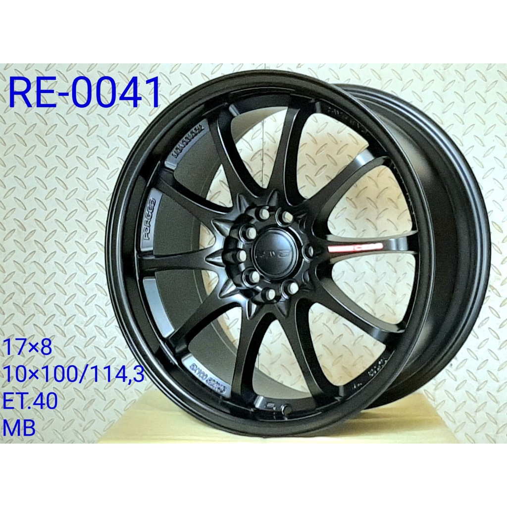 Velg Mobil Rays CE28 R17 x 8 Pcd 5x100 .. 5x114.3 Et 40