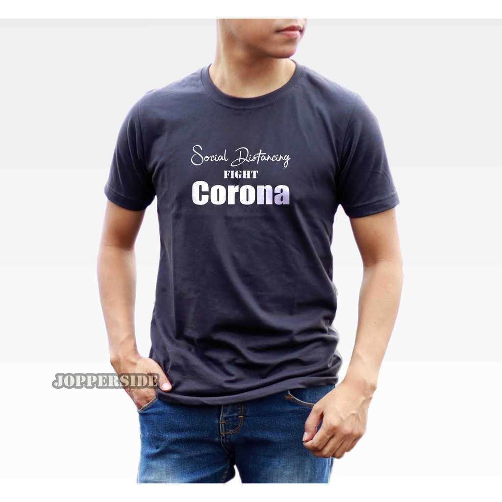 JOPPERSIDE T SHIRT KAOS DISTRO CORONA KORONA PRIA ORIGINAL PREMIUM TS84