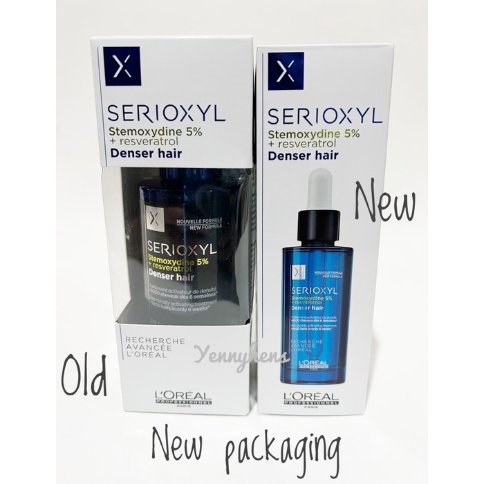 Loreal serioxyl denser hair