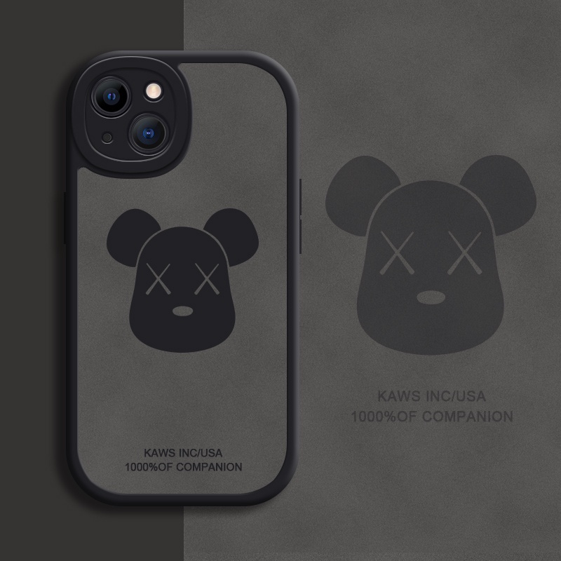 Casing Soft Case Motif Violent Bear Untuk iPhone 6 / 7 / 8 + / X / XR / Xs Max 13 / 11 Pro Max