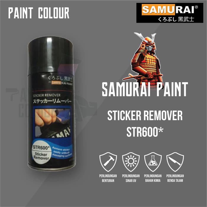 Samurai Paint STR600* Sticker Remover (Untuk Melepas Sticker)