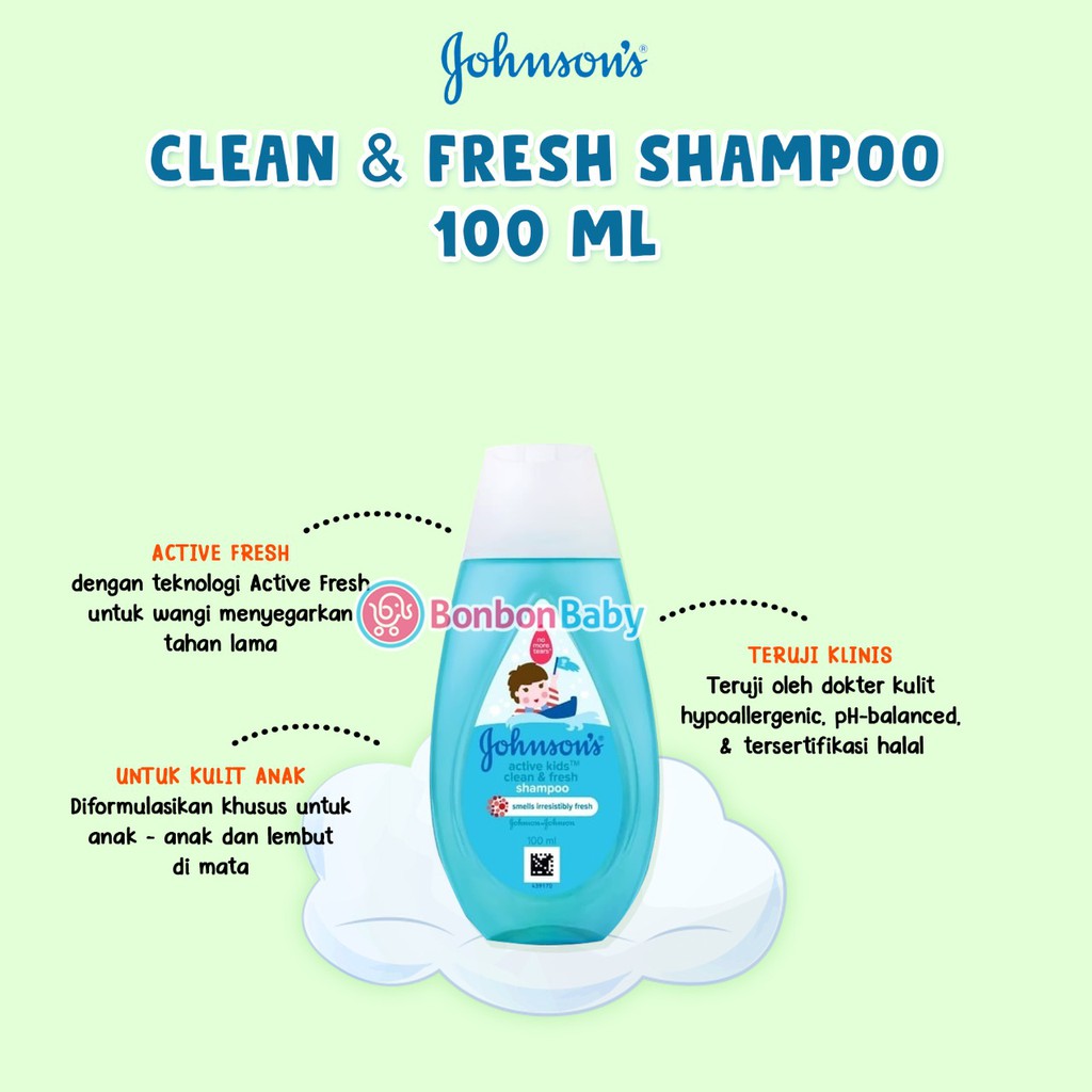 Johnson's Baby Shampoo 100ml