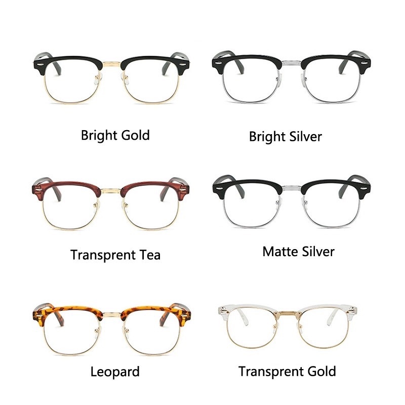 (YUZHU) TERSEDIA &amp; COD Kacamata Photochromic Anti Radiasi Warna Biru Untuk Pria/Wanita