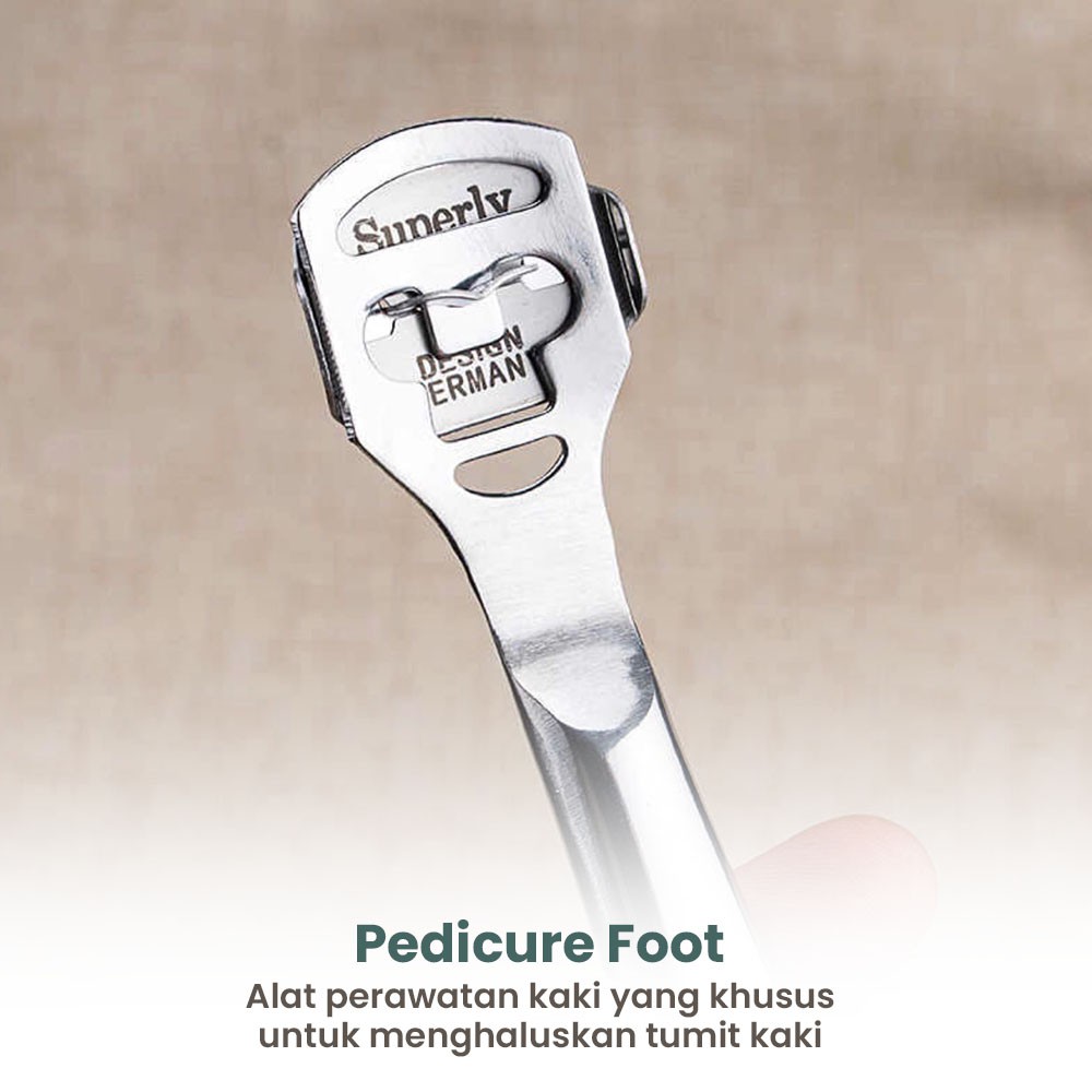 Sikat Kaki Penghalus Tumit Foot Care Pedicure