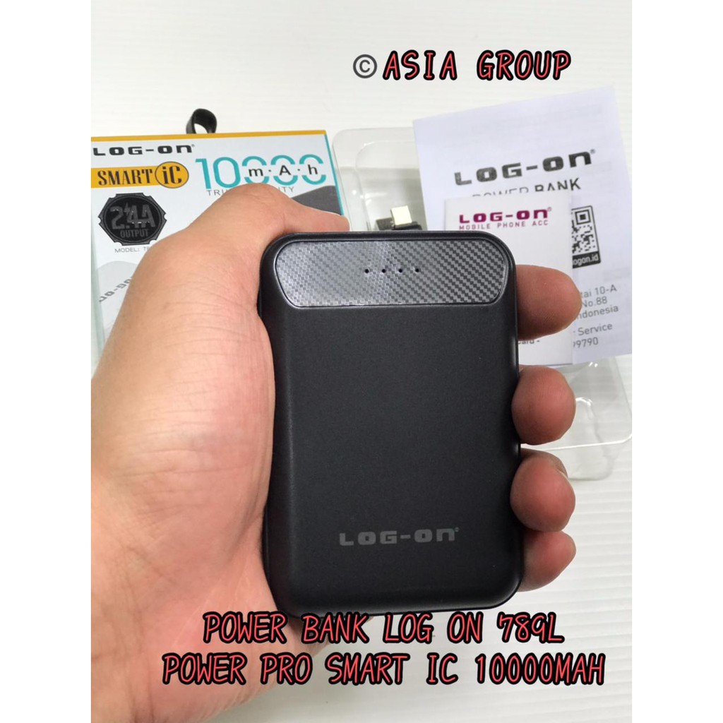 POWERBANK LOG-ON powerKING 889L 20000 MAH/powerMAX+ 530L 17600MAH/powerSTRIP 791L 10000MAH/powerNMAX