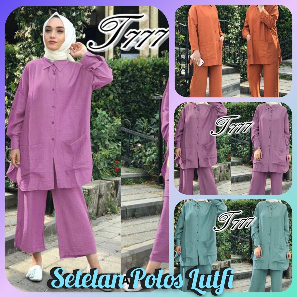 Setelan Tunik LUTFI dan MAYANG