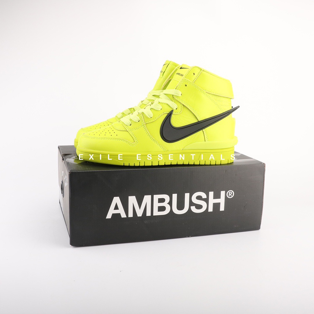 nike dunk flash lime
