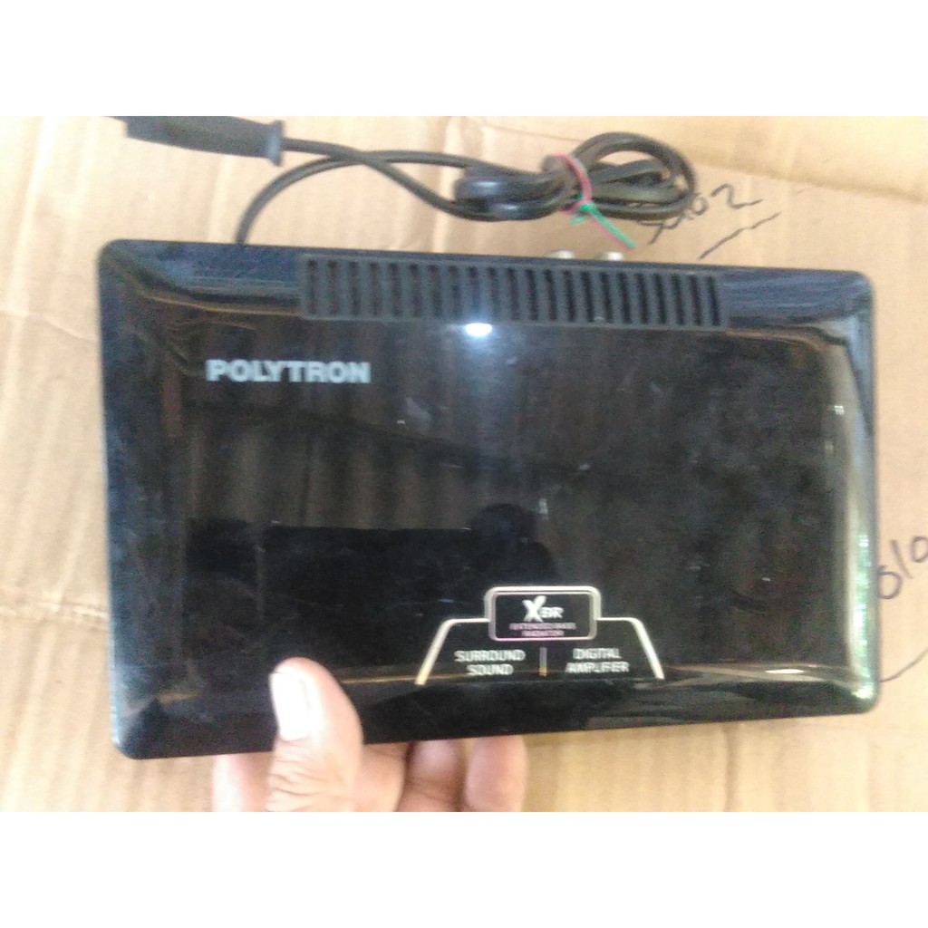 bekas equalizer polytron pas 200 xbr extended bass radiator surround digital