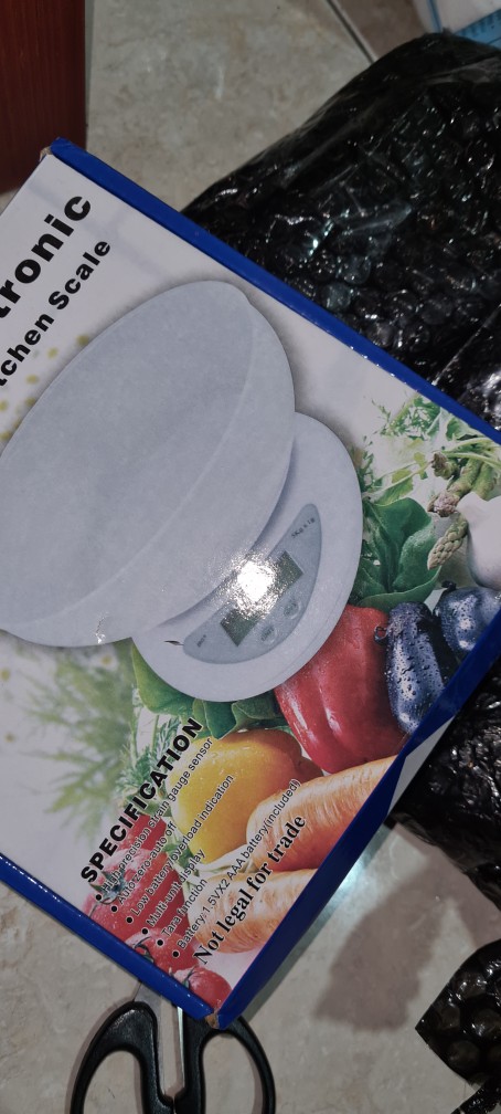 Timbangan Mangkok Super Promo (timbangan + Sendok Takar + Kuas + Pemisah Kuning Telur + Spatula)