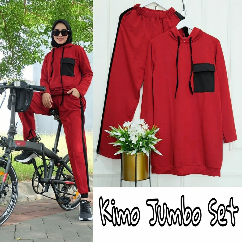 QUINNYSHOP-COD-BAJU STELAN OLAHRAGA WANITA JUMBO-PAKAIAN OLAHRAGA WANITA JUMBO-STELAN JOGER WANITA