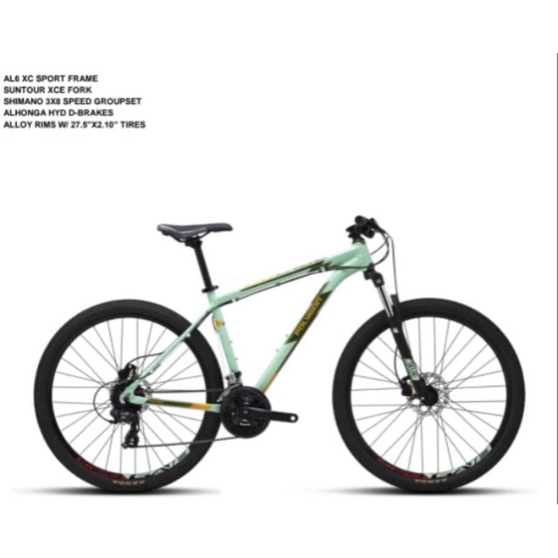 Sepeda Gunung MTB Polygon Cascade 4 SNI Garansi bisa Kredit cicilan COD kirim sameday full rakit-2