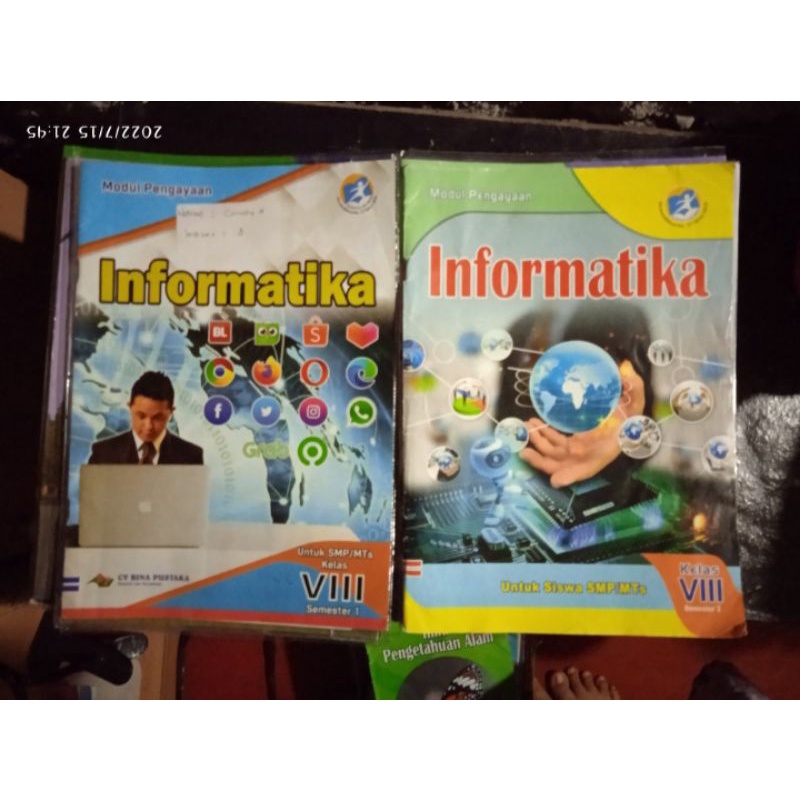 

(Buku bekas) Informatika k13n kelas 8