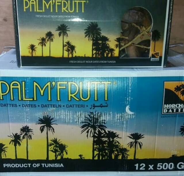 Kurma Palmfruitt tunisia tangkai 500gram