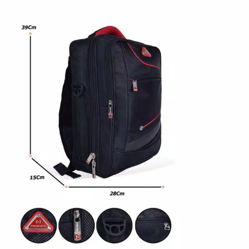 BACKPACK TAS RANSEL PRIA TAS LAPTOP PRIA TAS RANSEL ANAK KULIAH KERJA TAS RANSEL 3IN1 PRIA