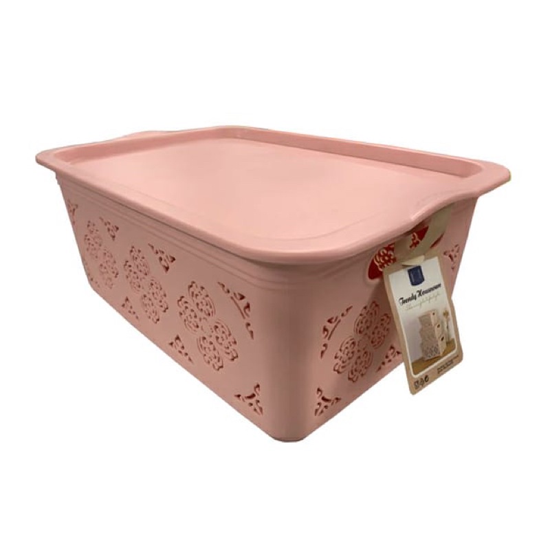 Storage Box Serbaguna, merek: LOJI, tipe: Trendy Houseware, model: HX 0026509, size: Medium
