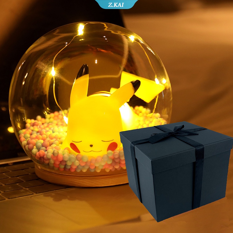Lampu Tidur Bentuk Pikachu Pokemon Untuk Dekorasi Kamar Tidur