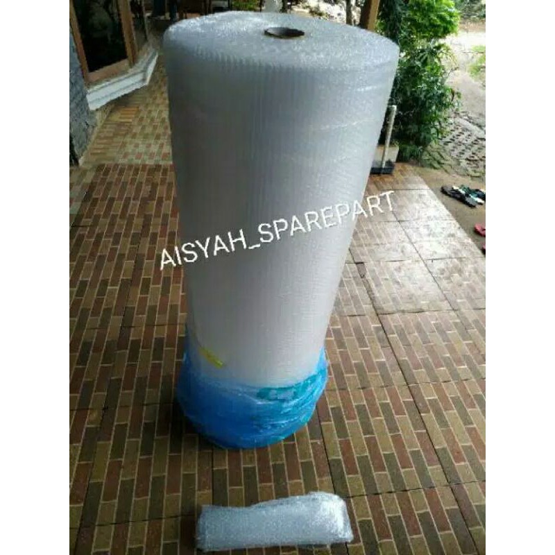 

Tambahan packing bubble warp agar packing lebih aman