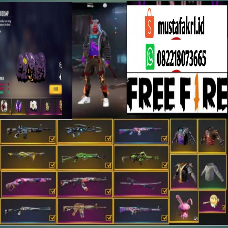 Jual Akun Ff Murah 100 Aman Dan Amanah Shopee Indonesia