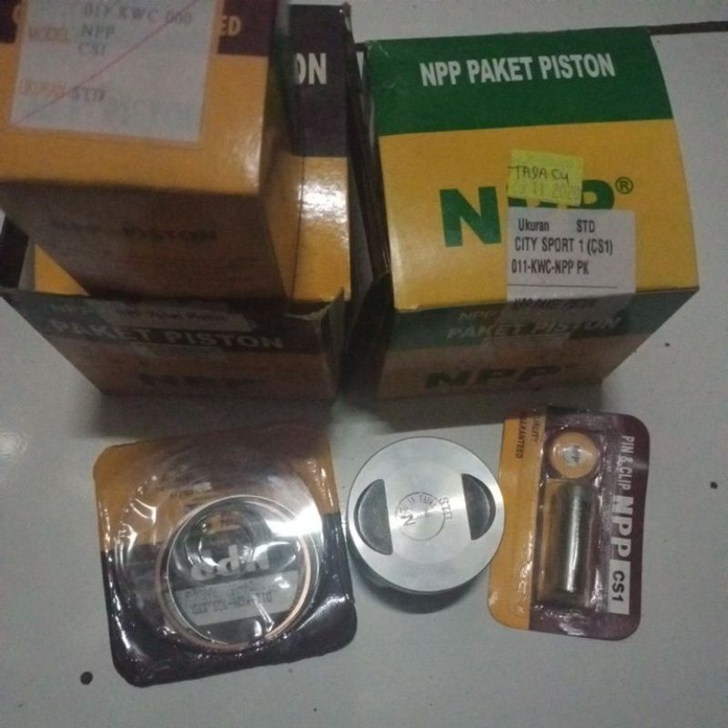 NPP - Piston Kit Seher Set SONIC CITY SPORT 1 CS1 CS 1 OS STANDAR 25 50 75 100