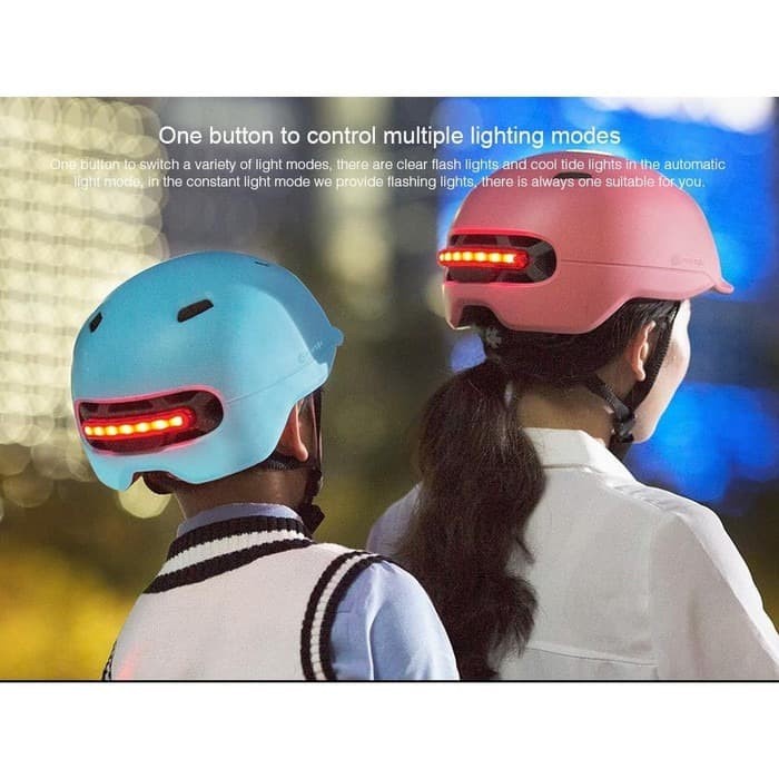 Smart Helmet Backlight Waterproof Smart4u EMI