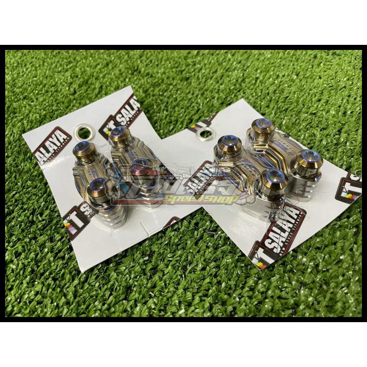 Kleman Stang Pcx Nmax Titanium It Salaya Full Baut