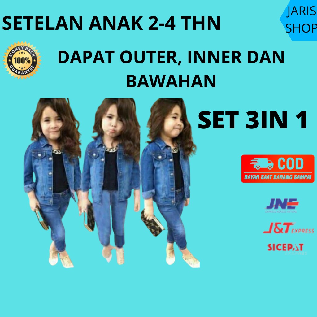 Bju Baju Ank Perempuan Import Setelan Anak Cewek Import Terbaru Setelah Anak Perempuan A48