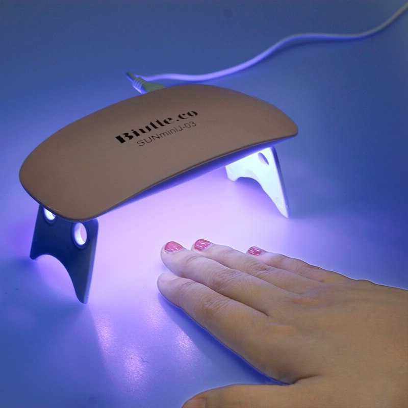 Biutte.co Pengering Kutek Kuku UV LED Nail Dryer 6W - J-03