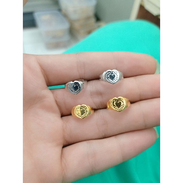 CINCIN ANAK STELAN LOVE PERAK 925 ASLI