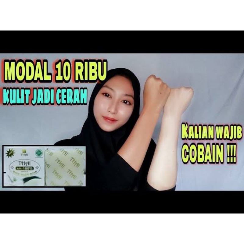 SABUN BERAS THAILAND ORIGINAL PUTIH PERMANEN