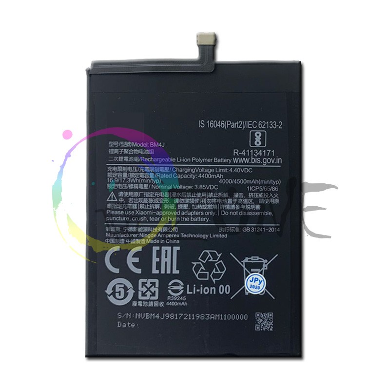 BATERAI BATRE FOR XIAOMI REDMI NOTE 8 PRO - BM4J BATTERY