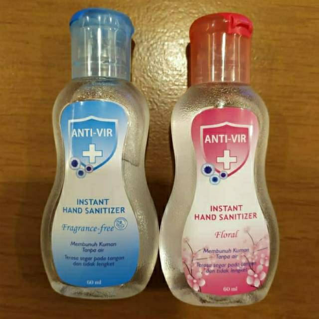 Fourfashion Hand Sanitizer Antiseptik Anti-Vir GEL 60ml